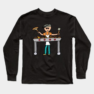 Barbecue Grillmaster BBQ Long Sleeve T-Shirt